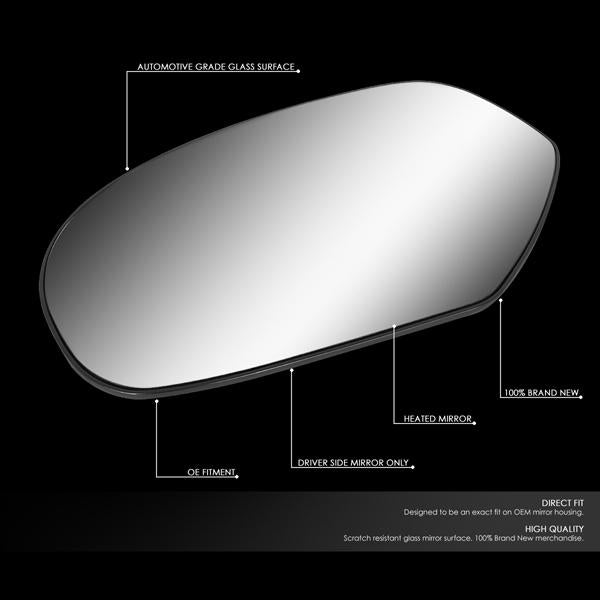 D-Motoring - 07-14 Silverado SierraSide View Mirror Glass - Left Side - 2