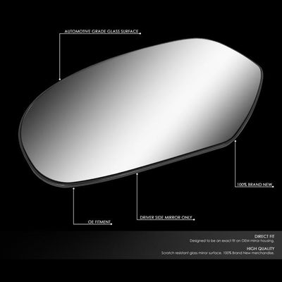 D-Motoring - 07-14 Tahoe/YukonSide View Mirror Glass - Left Side - 2