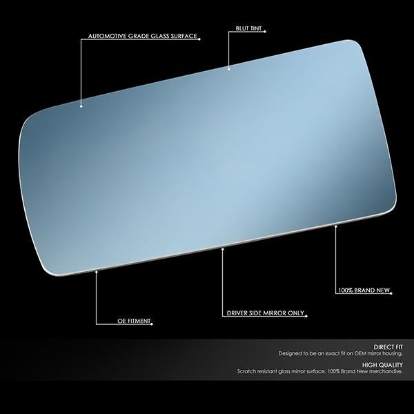 97-00 Mercedes C230/S500/E300 Side View Mirror Glass - Left Side - 2