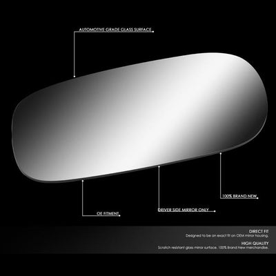 D-Motoring - 98-11 Lincoln Town CarSide View Mirror Glass - Left Side - 2