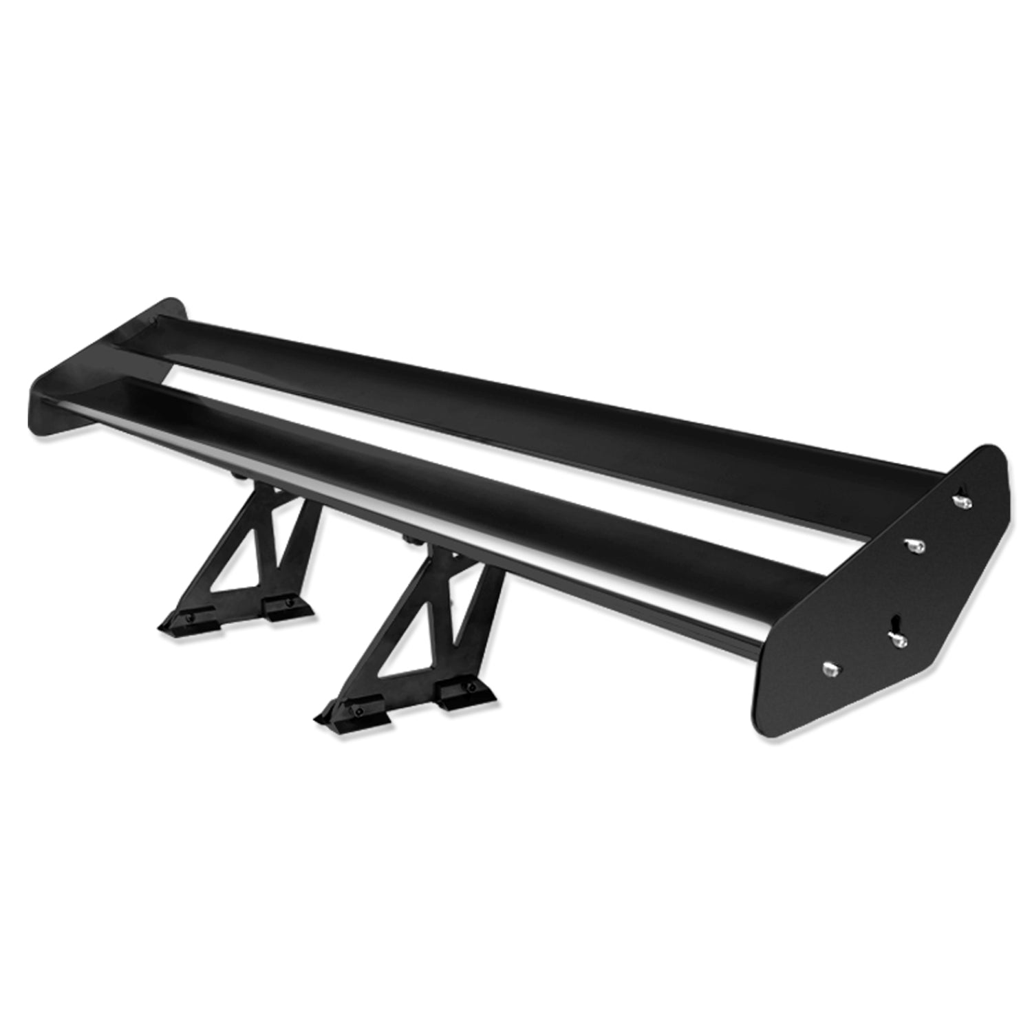 D-Motoring - Spoiler - 55 - Bolt-On Design - Powder-Coated - Aluminum - Universal - 6