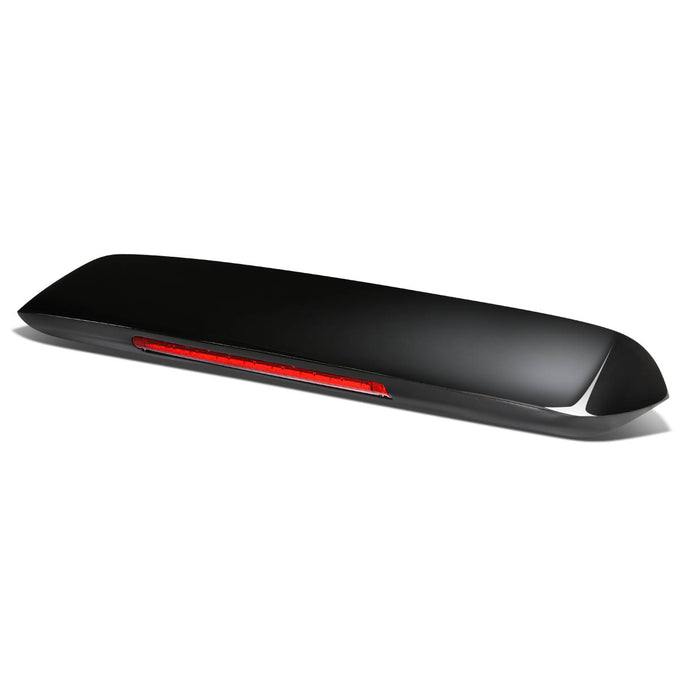 D-Motoring - Spoiler - 45 - Bolt-On Design - W/ LED Brake Light - Fiberglass Reinforced Plastic - 96-00 Civic 3Dr Hatch - 1