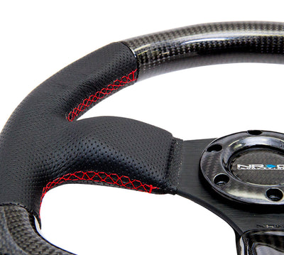 NRG Innovations - Steering Wheel - Flat Bottom Series - 3