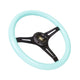 NRG Innovations - Steering Wheel - Colored Wood Series - Black Spoke - 2
