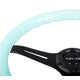 NRG Innovations - Steering Wheel - Colored Wood Series - Black Spoke - 3