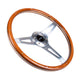 NRG Innovations - Steering Wheel - Vintage Wood Grain Steering Wheel - 2