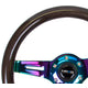 NRG Innovations - Steering Wheel - Colored Wood Series - 310mm Colored Wood - 2