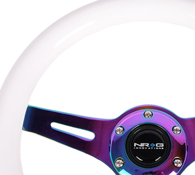 NRG Innovations - Steering Wheel - Colored Wood Series - 310mm Colored Wood - 3