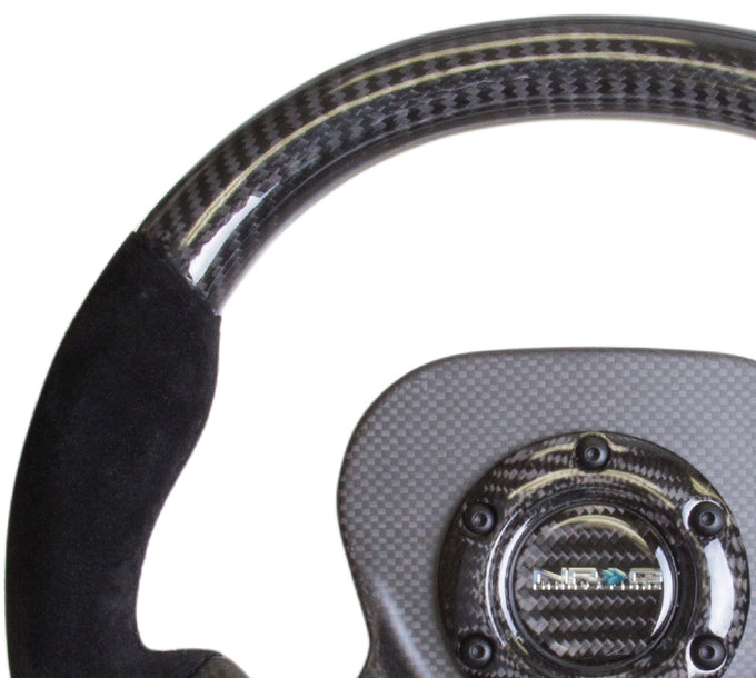 NRG Innovations - Steering Wheel - Carbon Fiber Series - 3