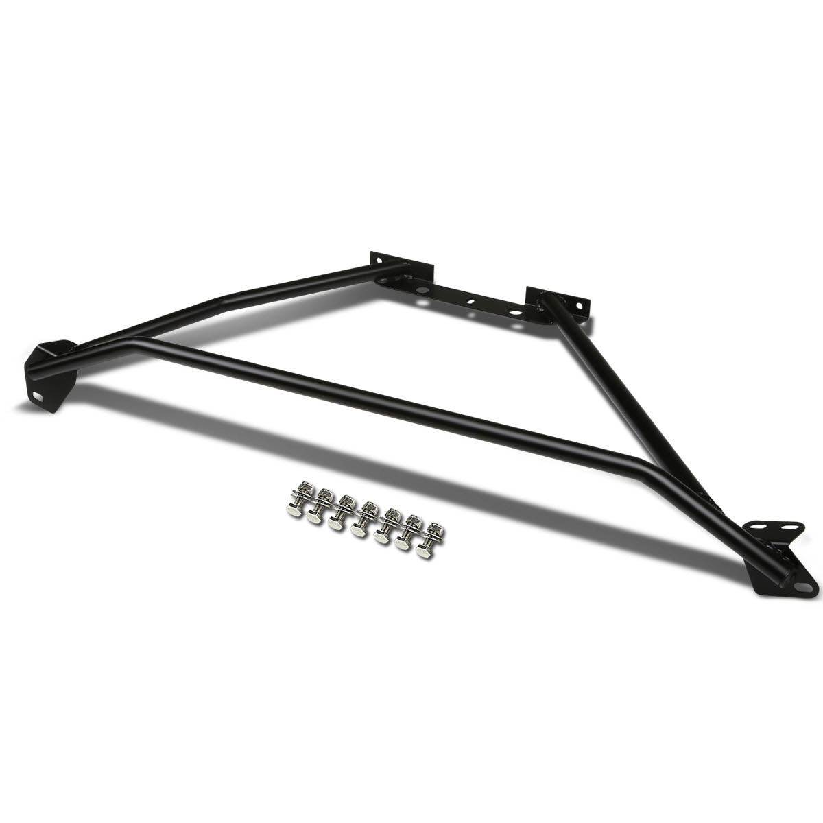 D-Motoring - Strut Bar - 1 Diameter - Front Upper - Chromoly Steel - 99-04 Ford Mustang - 1