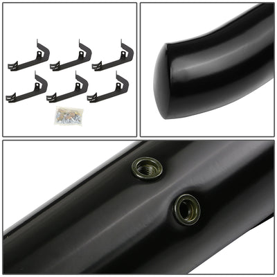 D-Motoring - Running Boards - 3 in. - Black - Chevy Silverado Crew Cab / GMC Sierra Crew Cab - 3