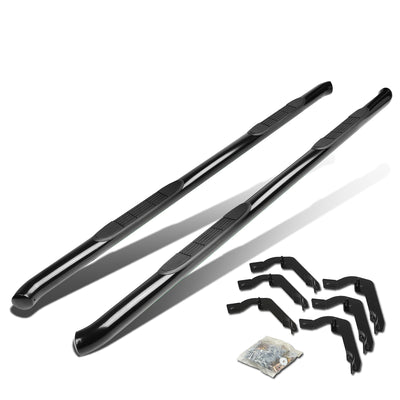D-Motoring - Running Boards - 3 in. - Black - GMC Sierra Extended Cab / Chevy Silverado Extended Cab - 1