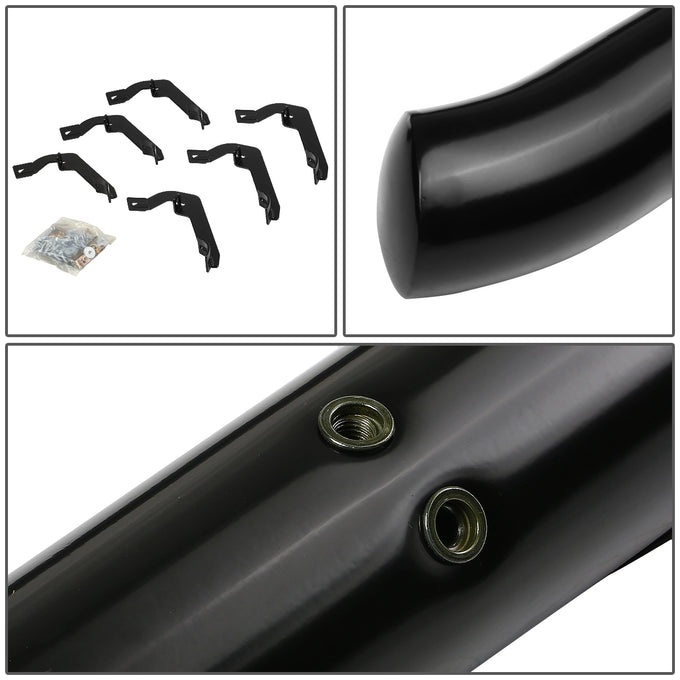 D-Motoring - Running Boards - 3 in. - Black - GMC Sierra Extended Cab / Chevy Silverado Extended Cab - 3