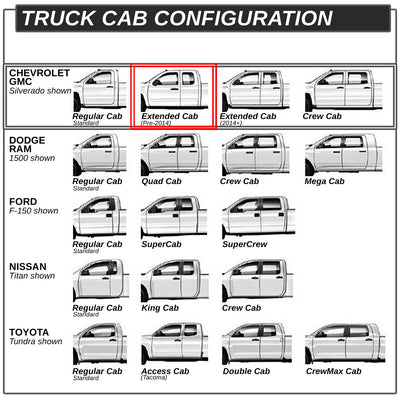 D-Motoring - Running Boards - 3 in. - Silver - Stainless Steel - GMC Sierra Extended Cab / Chevy Silverado Extended Cab - 5