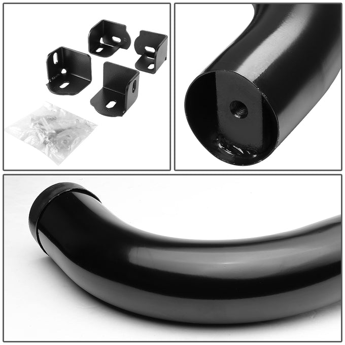 D-Motoring - Running Boards - 3 in. - Black - Chevy Colorado Extended Cab / GMC Canyon Extended Cab / Isuzu I-290 - 3