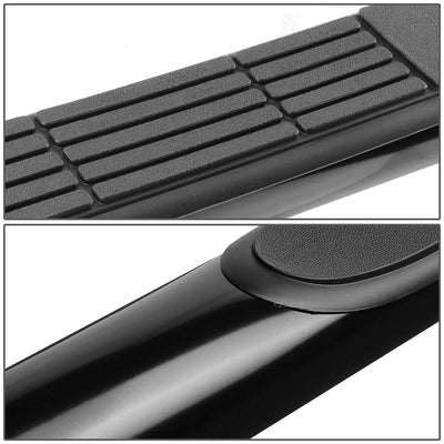 D-Motoring - Running Boards - 3 in. - Coated Carbon Steel - Black - GMC Sierra Extended Cab / Chevy Silverado Extended Cab - 2