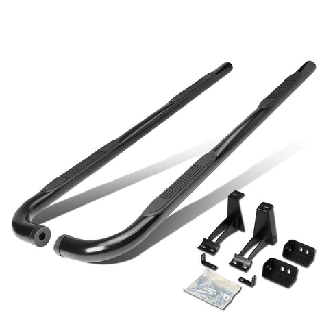 D-Motoring - Running Boards - 3 in. - Black - Chevy TahOE / GMC Yukon / Cadillac Escalade - 1