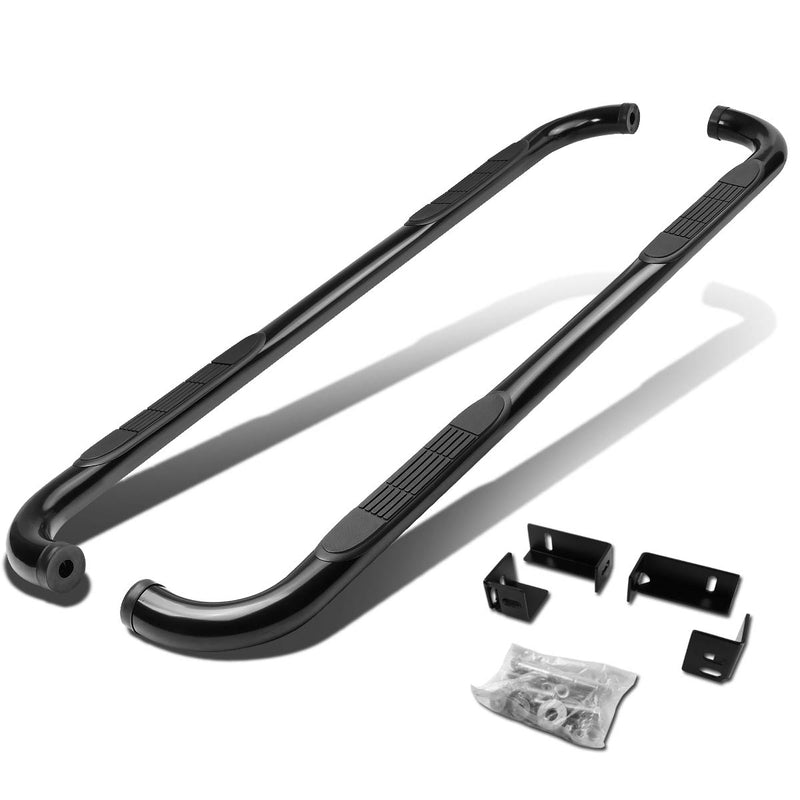 D-Motoring - Running Boards - 3 in. - Black - 04-14 Chevy Colorado Crew Cab / GMC Canyon Crew Cab - 1