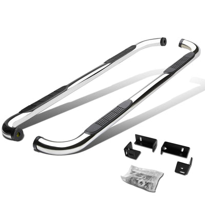 D-Motoring - Running Boards - 3 in. - Silver - 04-14 Chevy Colorado Crew Cab / GMC Canyon Crew Cab - 1