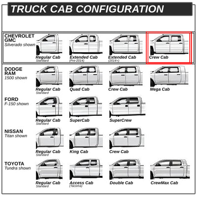 D-Motoring - Running Boards - 3 in. - Silver - 04-14 Chevy Colorado Crew Cab / GMC Canyon Crew Cab - 5
