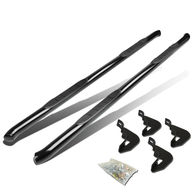 D-Motoring - Running Boards - 3 in. - Black - Chevy Colorado Extended Cab / GMC Canyon Extended Cab - 1