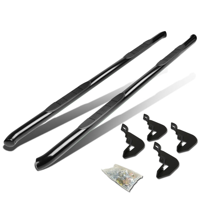 D-Motoring - Running Boards - 3 in. - Black - Chevy Colorado Extended Cab / GMC Canyon Extended Cab - 1