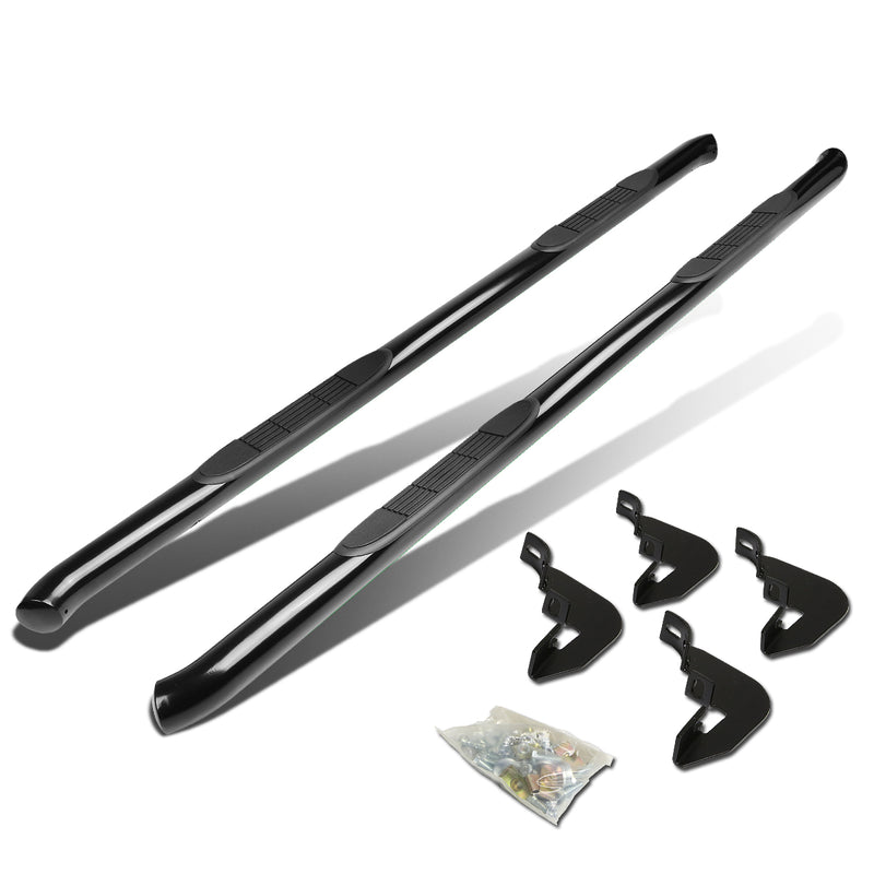 D-Motoring - Running Boards - 3 in. - Black - Chevy Colorado Extended Cab / GMC Canyon Extended Cab - 1