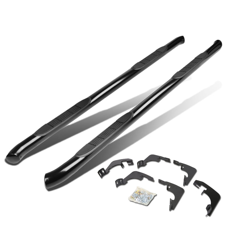 D-Motoring - Running Boards - 3 in. - Black - 15-16 Chevy Colorado Crew Cab / GMC Canyon Crew Cab - 1