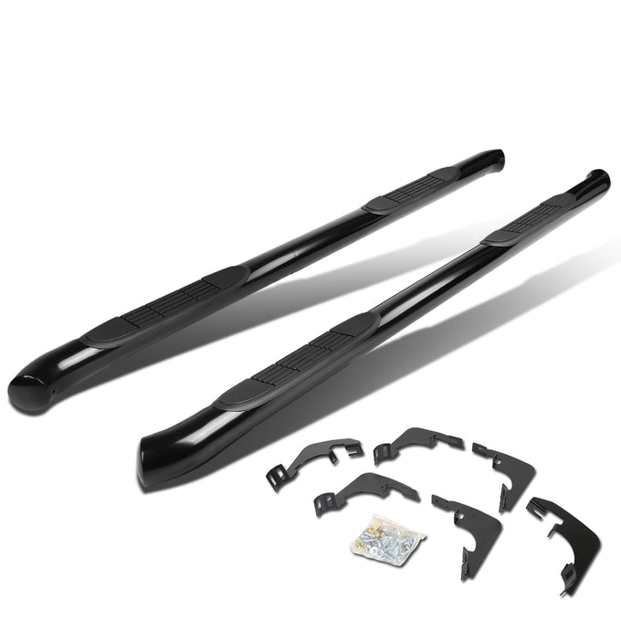 D-Motoring - Running Boards - 3 in. - Black - 15-16 Chevy Colorado Crew Cab / GMC Canyon Crew Cab - 6
