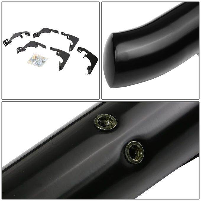 D-Motoring - Running Boards - 3 in. - Black - 15-16 Chevy Colorado Crew Cab / GMC Canyon Crew Cab - 3