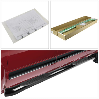 D-Motoring - Running Boards - 3 in. - Black - 15-16 Chevy Colorado Crew Cab / GMC Canyon Crew Cab - 4