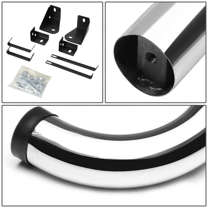 D-Motoring - Running Boards - 3 in. - Dodge Dakota Crew (Quad) Cab / RAM Dakota Crew (Quad) Cab - 3