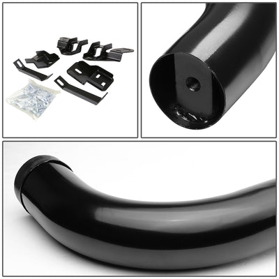 D-Motoring - Running Boards - 3 in. - Powder Coated Mild Steel - Black - RAM 1500 2500 3500 Standard Cab 2Dr / Dodge RAM 2500 3500 Standard Cab 2Dr - 3