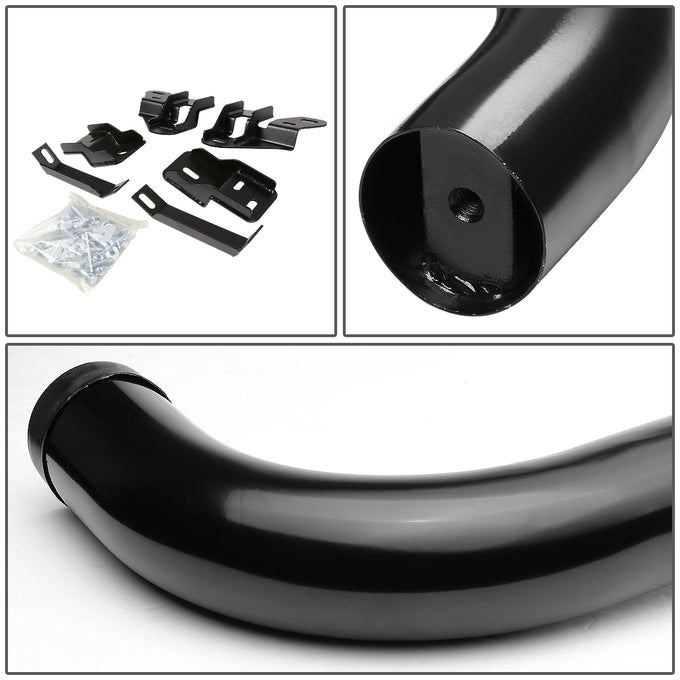 D-Motoring - Running Boards - 3 in. - Black - Dodge RAM 2500 3500 Crew Cab 4Dr / 1500 Crew Cab 4Dr - 3