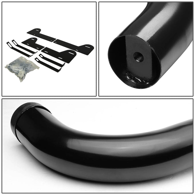 D-Motoring - Running Boards - 3 in. - Black - Dodge RAM 1500 / 2500 /3500 Crew (Quad) Cab - 3
