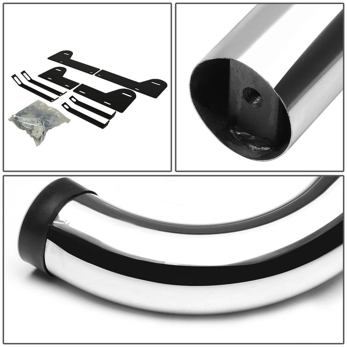 D-Motoring - Running Boards - 3 in. - Dodge RAM 1500 / 2500 /3500 Crew (Quad) Cab - 3