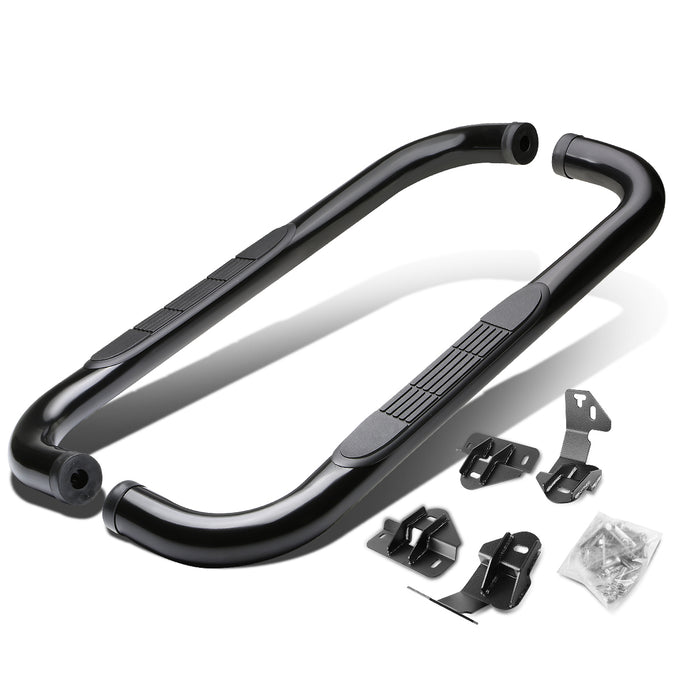 D-Motoring - Running Boards - 3 in. - Black - 09-14 Ford F-150 Standard Cab - 1