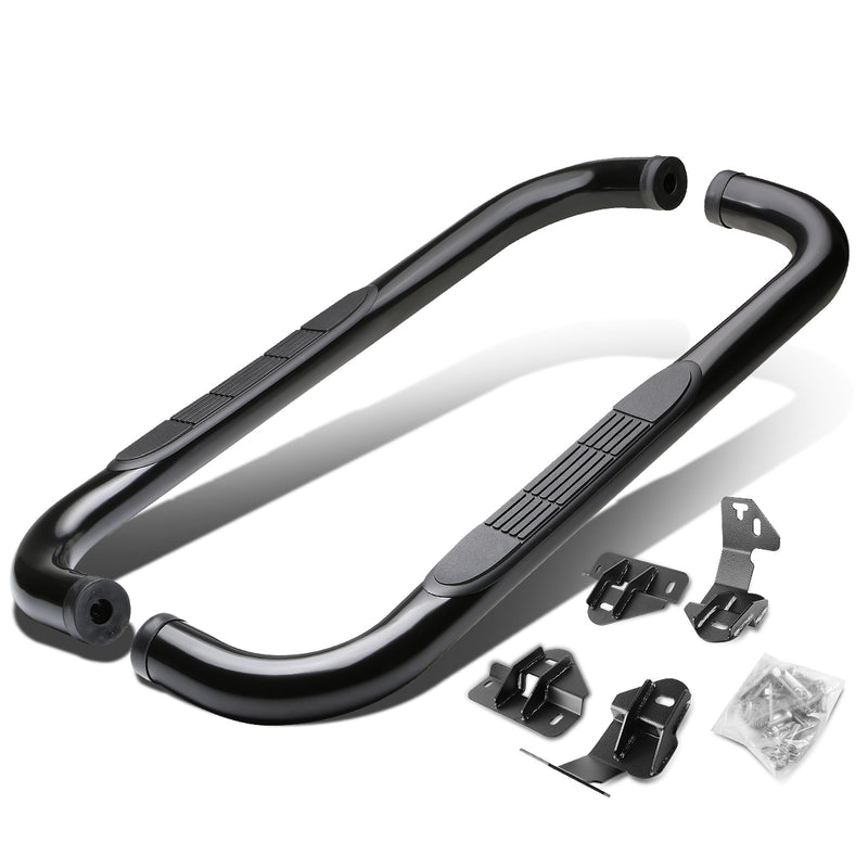D-Motoring - Running Boards - 3 in. - Black - 09-14 Ford F-150 Standard Cab - 1