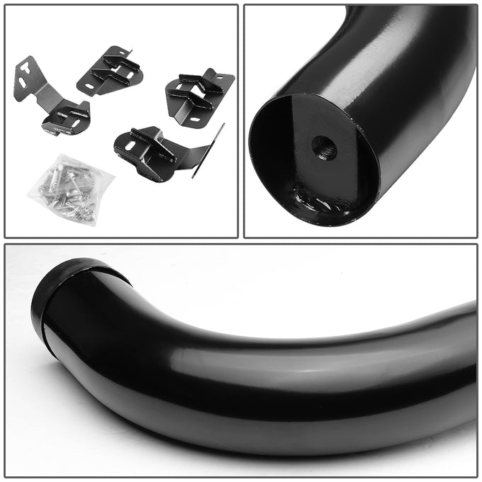 D-Motoring - Running Boards - 3 in. - Black - 09-14 Ford F-150 Extended SuperCab - 3