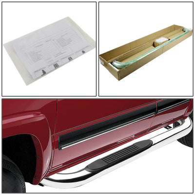 D-Motoring - Running Boards - 3 in. - Ford F-250 / F-350 / F-450 / F-550 SD Standard Cab - 4