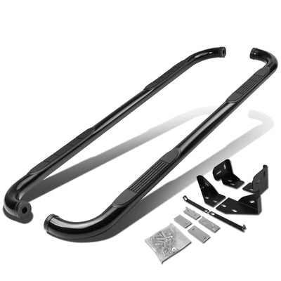 D-Motoring - Running Boards - 3 in. - Black - Jeep Commander / Grand Cherokee - 1