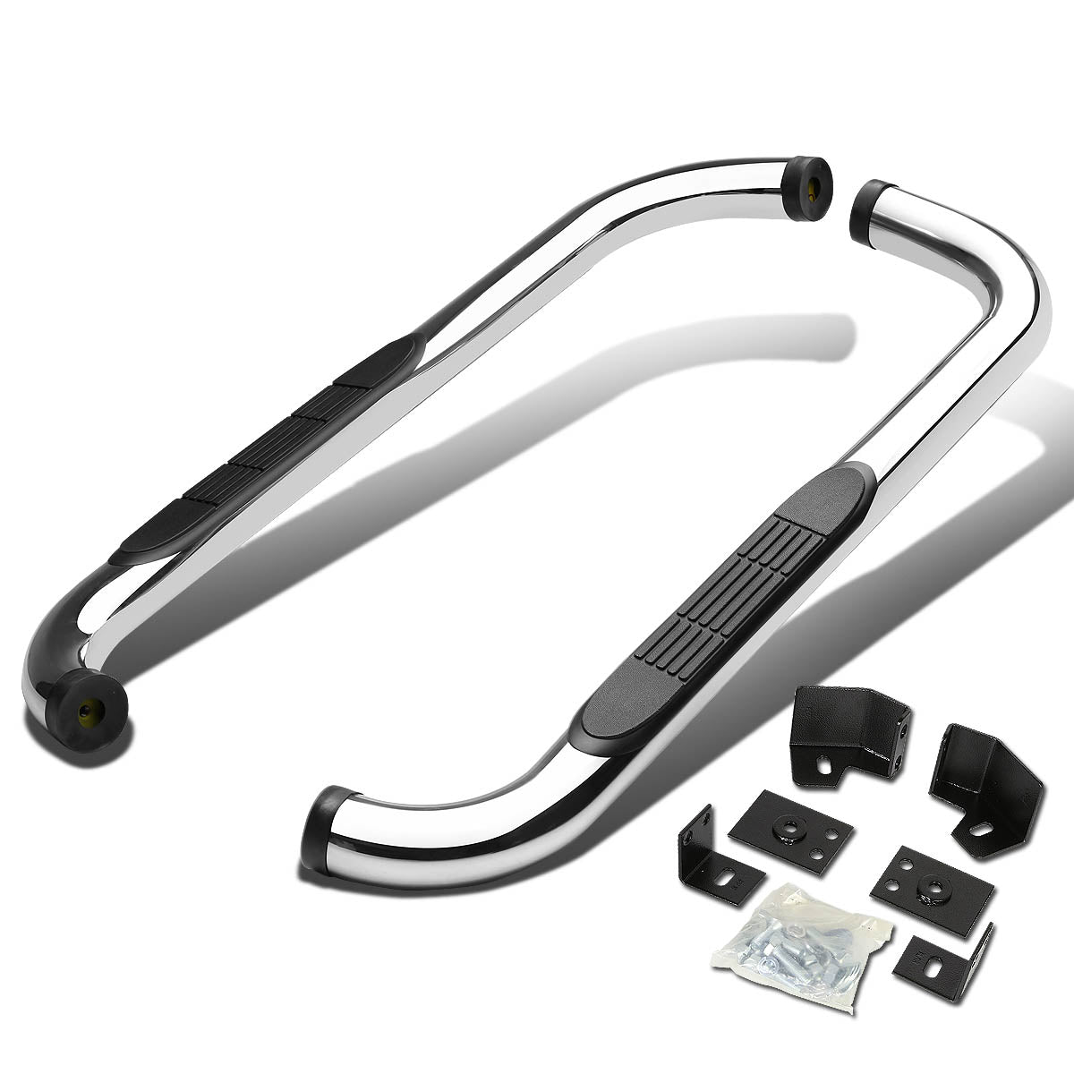 D-Motoring - Running Boards - 3 in. - 87-06 Jeep Wrangler - 1