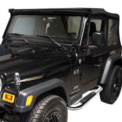 D-Motoring - Running Boards - 3 in. - 87-06 Jeep Wrangler - 5