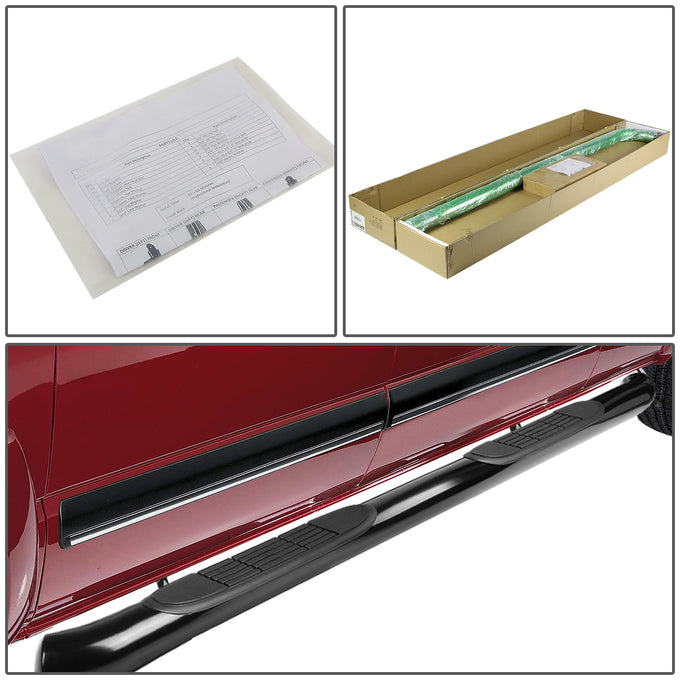 D-Motoring - 01-08 Acura MDX Honda Pilot Running Boards - Side Step - 3 in. - 5
