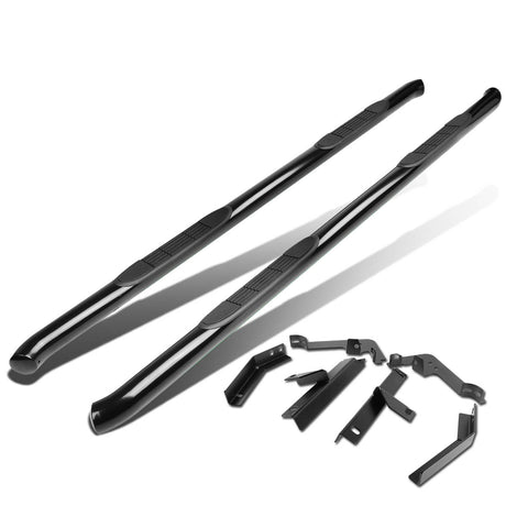 D-Motoring - Running Boards - 3 in. - Black - 09-15 Honda Pilot - 1
