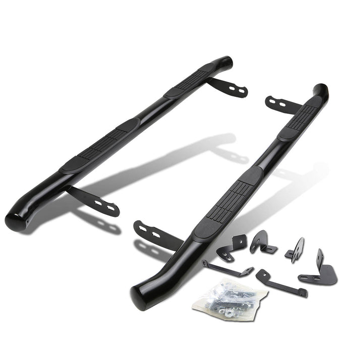 D-Motoring - Running Boards - 3 in. - Black - 01-07 Toyota Highlander - 1