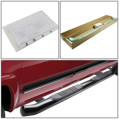 D-Motoring - Running Boards - 3 in. - Black - 01-07 Toyota Highlander - 4