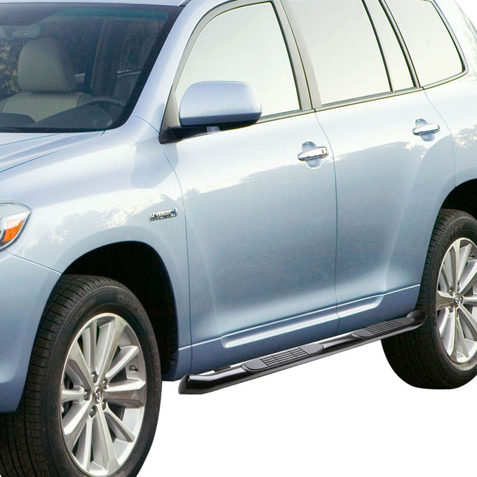 D-Motoring - Running Boards - 3 in. - Black - 01-07 Toyota Highlander - 5