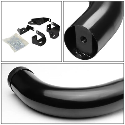 D-Motoring - Running Boards - 3 in. - Black - 01-04 Toyota Tacoma Double (Crew) Cab - 3