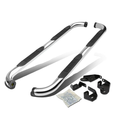 D-Motoring - Running Boards - 3 in. - 01-04 Toyota Tacoma Double (Crew) Cab - 1